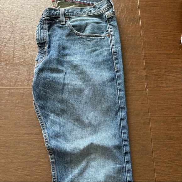 Mens Blue Straight Jeans 36 x30 - Picture 2 of 10